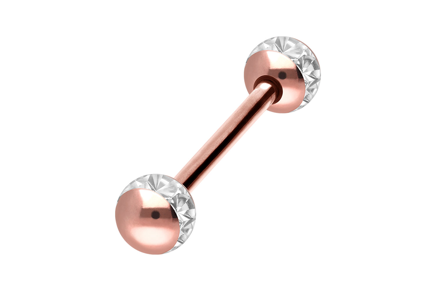 Chirurgenstahl Barbell Piercing EPOXY-RING-KUGELN